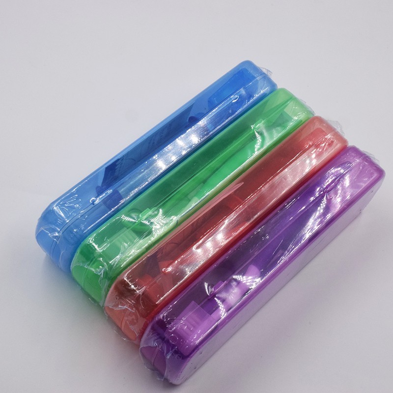 7 Pcs Dental Orthodontic Oral Cleaning Care Kit Teeth Brush Floss Thread 4 Color