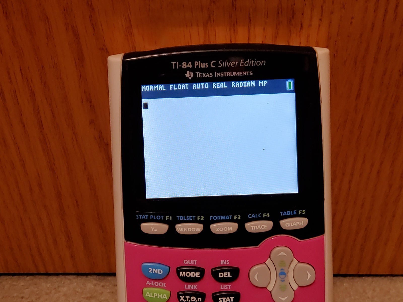 Texas Instruments TI-84 Plus C Silver Edition Graphing Calculator Pink TESTED