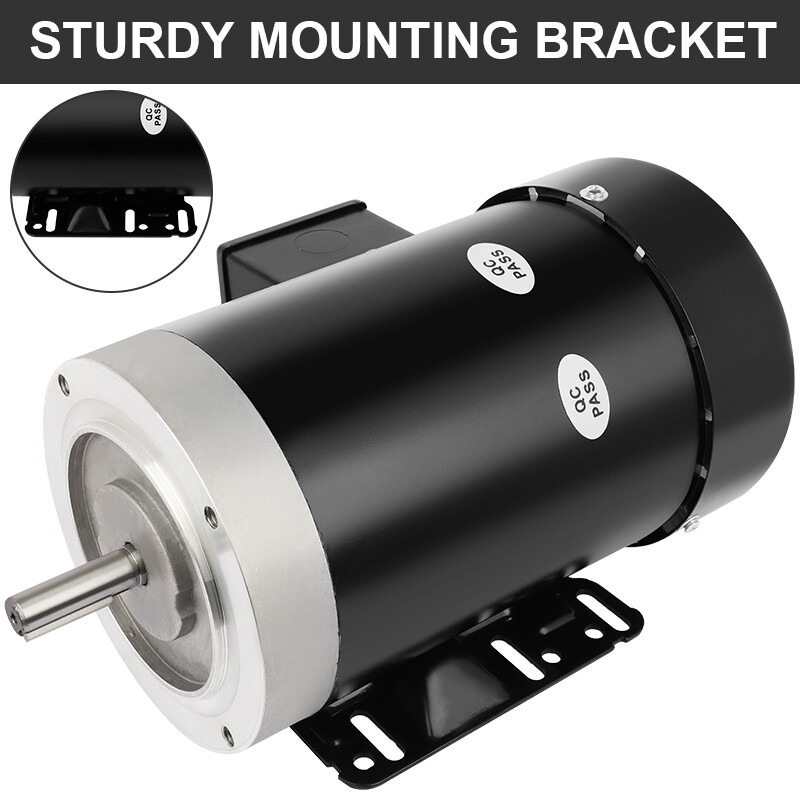 1.5HP General Purpose Electric Motor 56C Frame 1750RPM Three Phase 230/460V