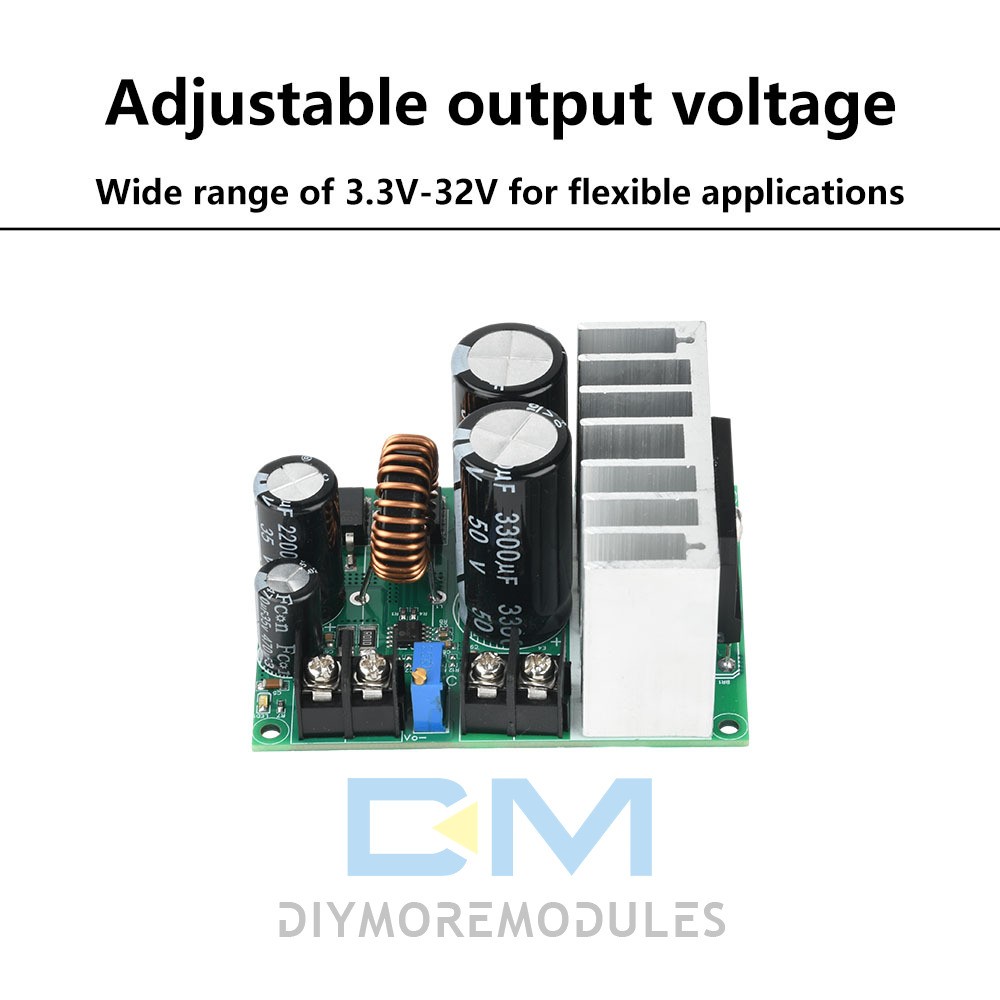 Buck Power Module 140W Voltage Regulator AC 5-25V/DC 8-38V To DC 3.3-32V NEW