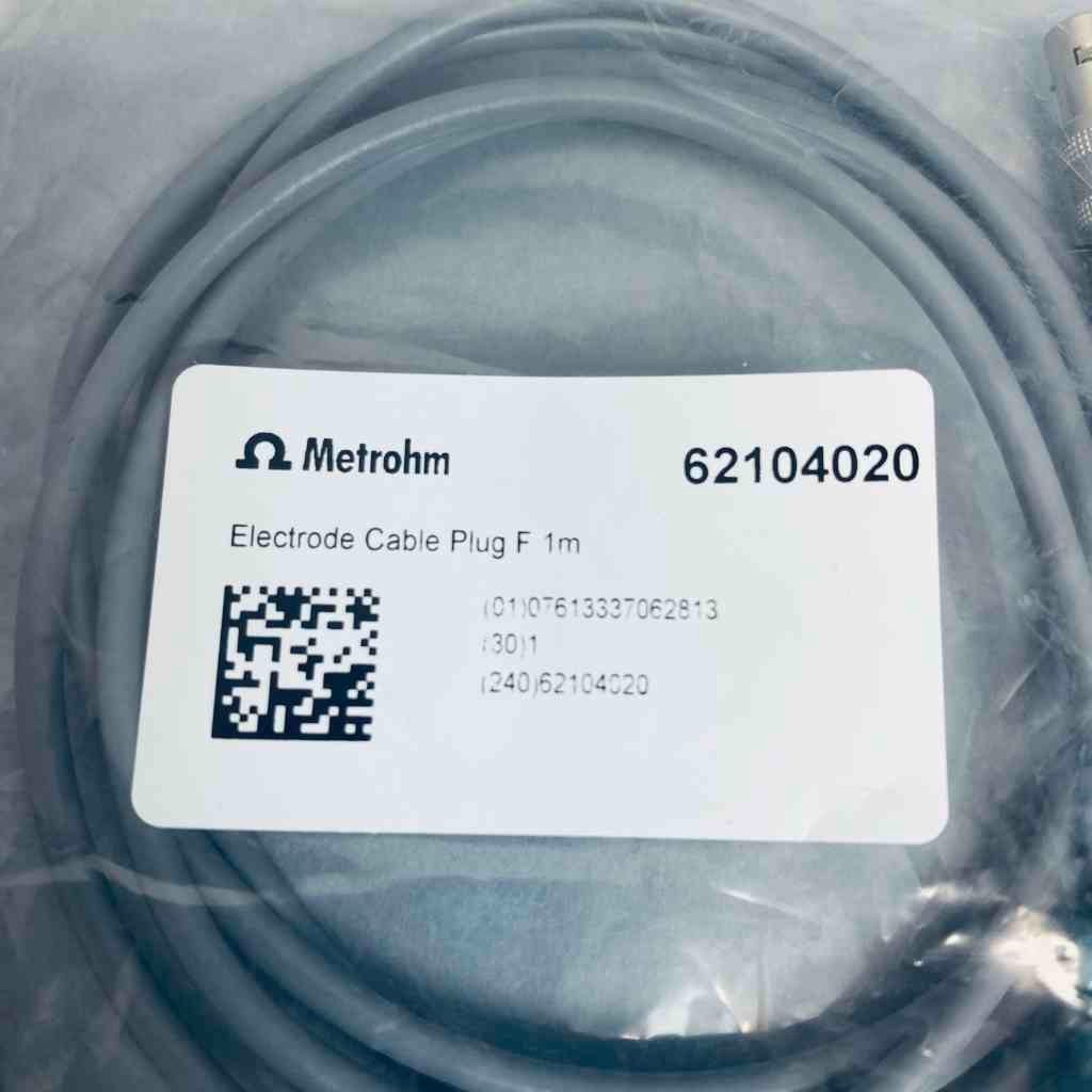 Metrohm Electrode Cable G to F Plug 1 m Length