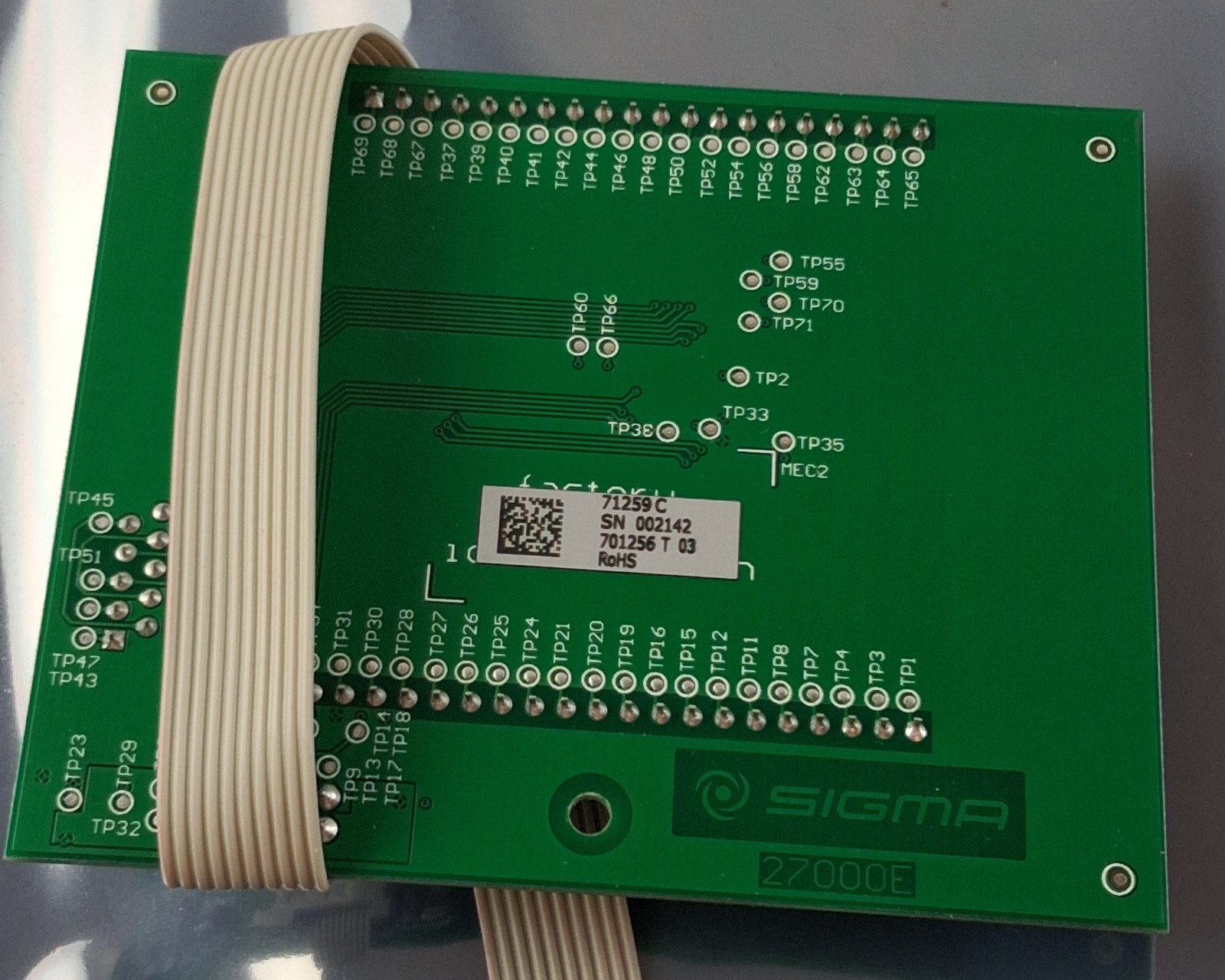 Sigma Segment Display for 20R Centrifuge 27000E