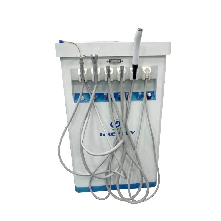 Mobile Dental Delivery Unit GU-P209 Portable Treatment System + Handpieces 4H US
