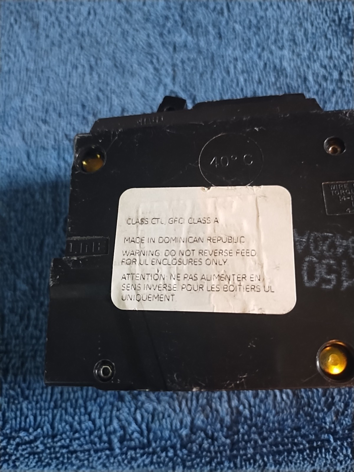 GE Ground Fault Circuit Interrupter 50A 120/240 VAC THQL2150GFT2