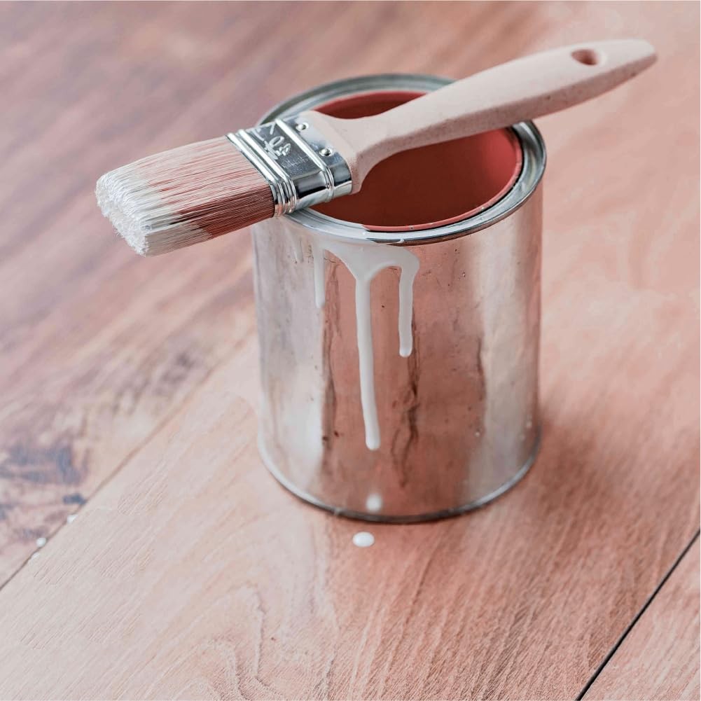 LAUCO Empty Paint Cans with Lids – 32 oz Quart Metal Paint Cans, 6 Pack,