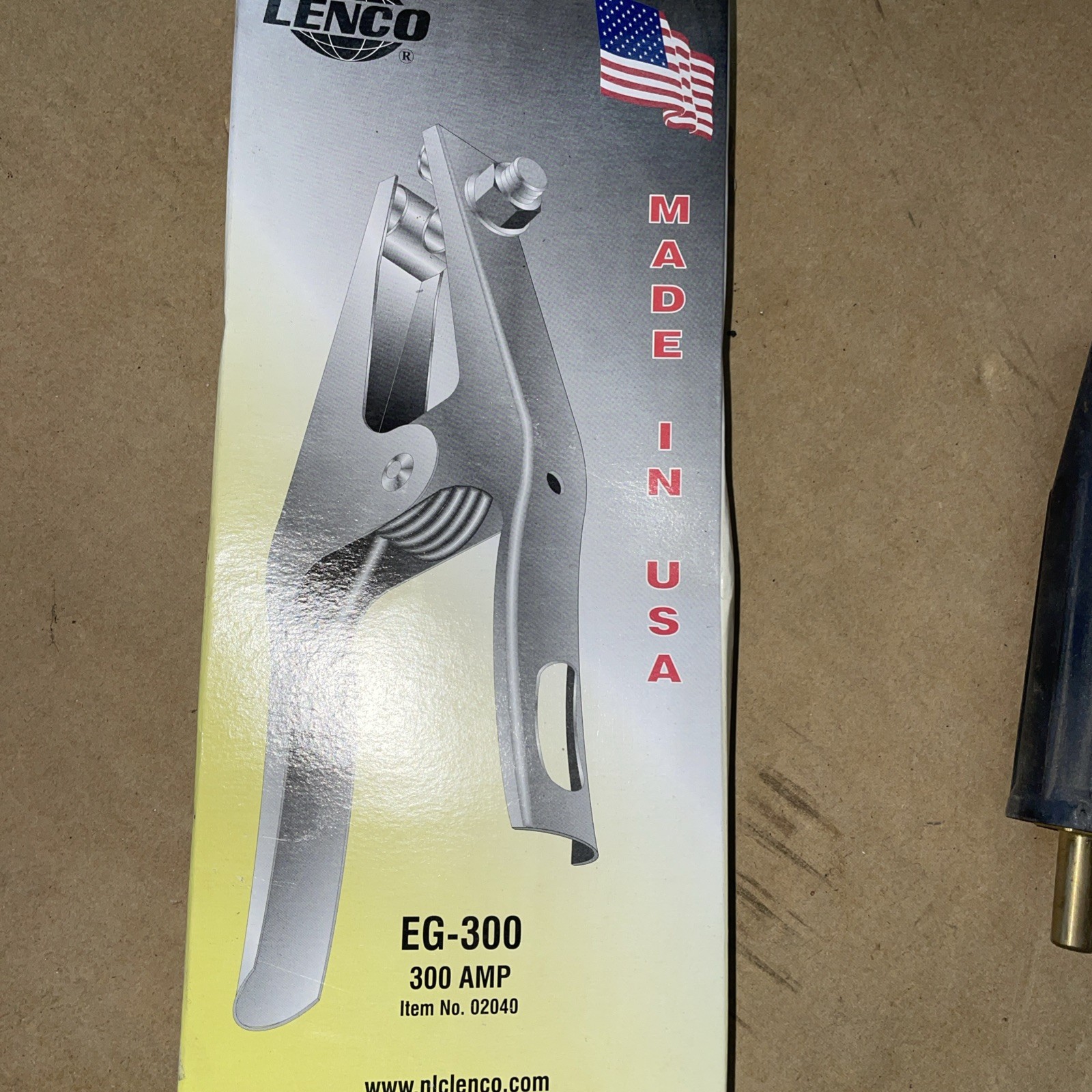 Lenco 300 AMP Welding Ground Clamp 02040 EG-300 New