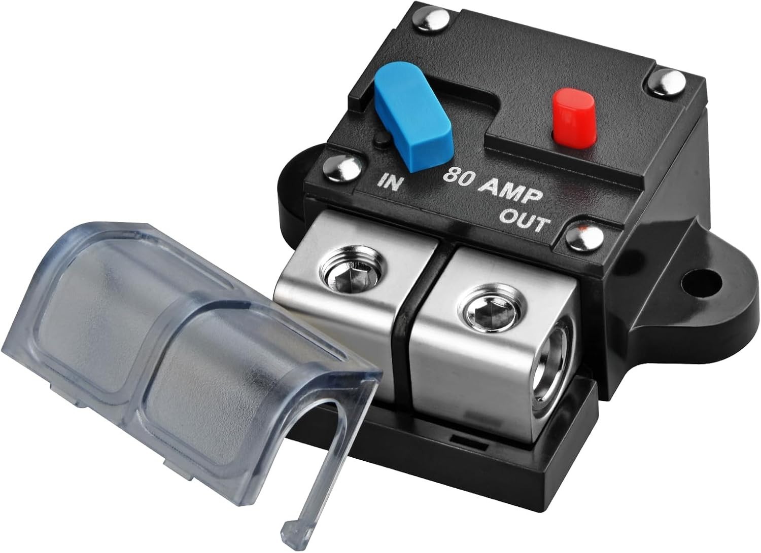 Waterproof Car Circuit Breaker Fuse Reset 30-300 Amp 12V-32V DC Car Boat Auto