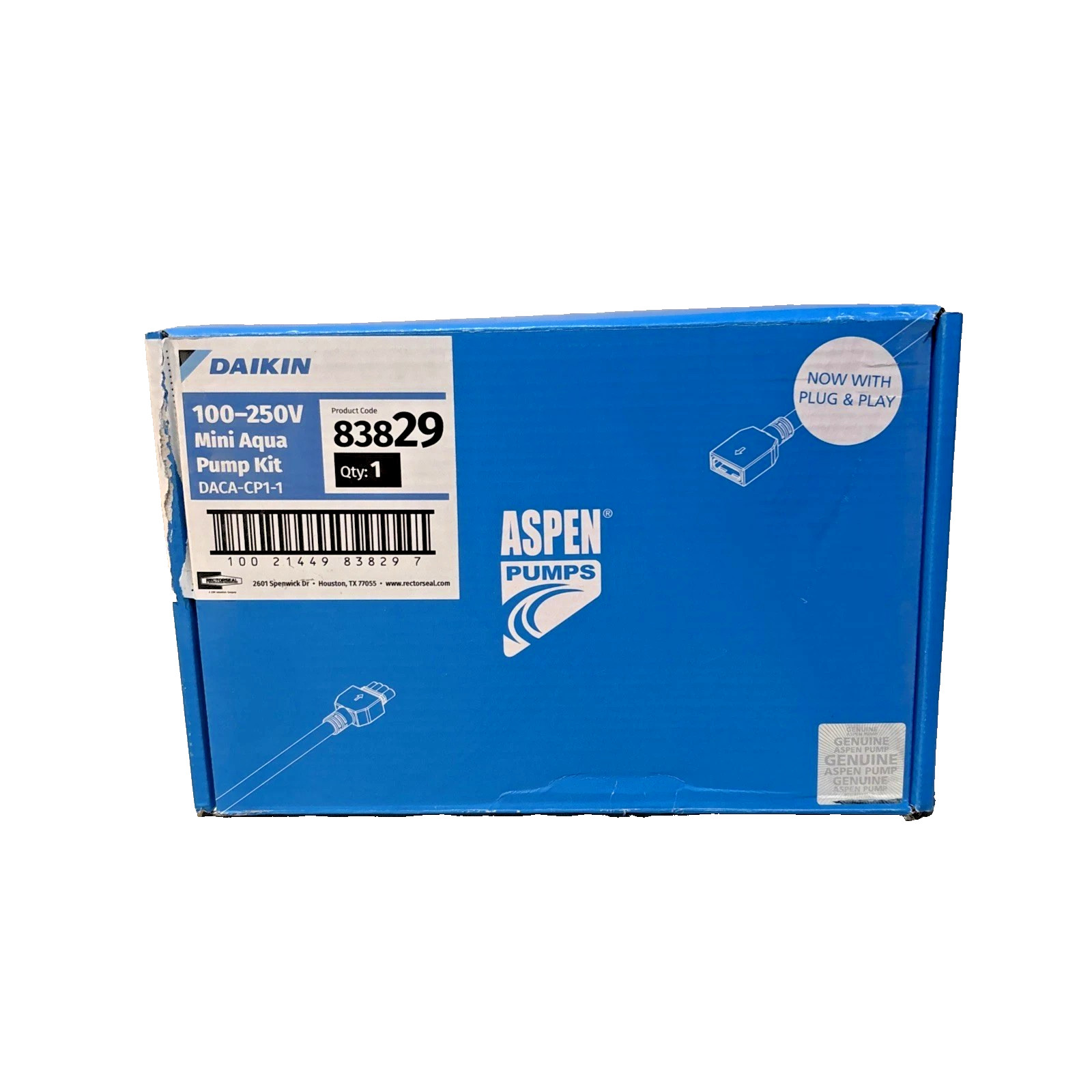 Daikin Aspen 83829 Mini Aqua Pump Kit DACA-CP1-1 Condensate Water Pump