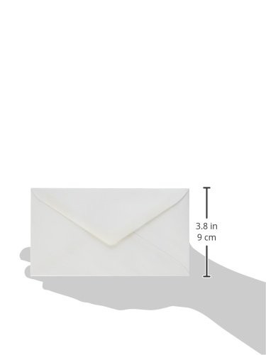 Mead 100PK #6 White Envelope (75100), 6 3/4 inch One Size,