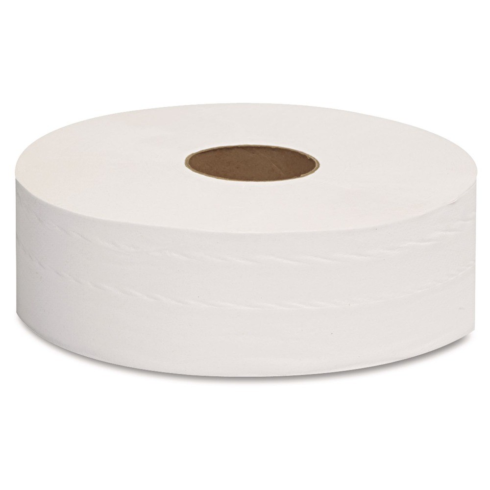 GEN 1513 3.3 in. x 1375 ft. 2-Ply JRT Jumbo Bath Tissue – White (6/Carton) New