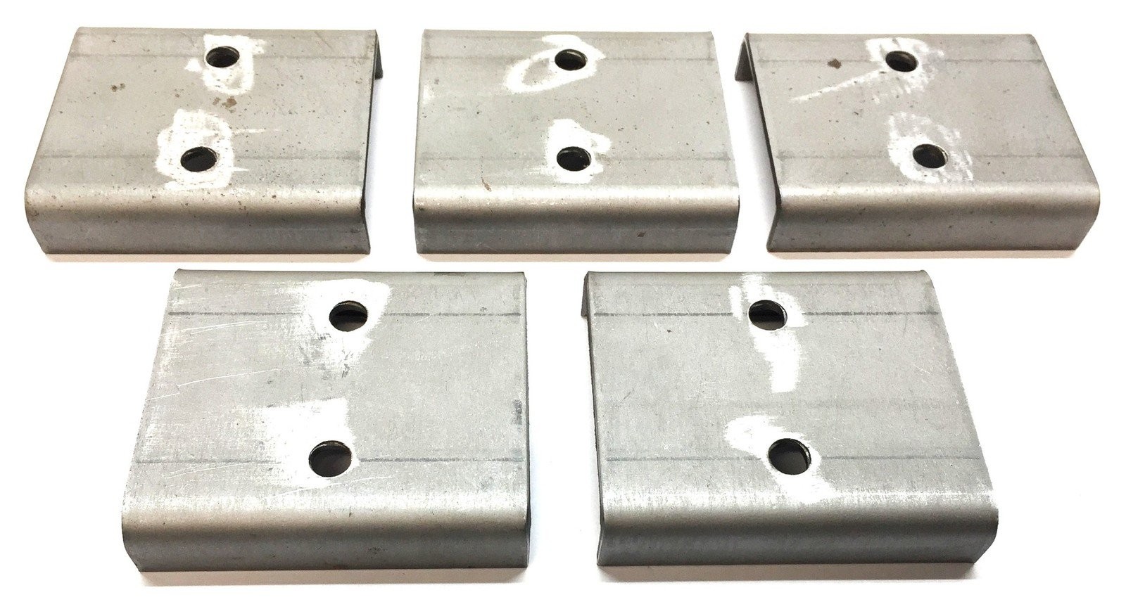 Unbranded 2.77″ x 2.37″ x 0.095″ Steel Channel Bracket [Lot of 5] NOS