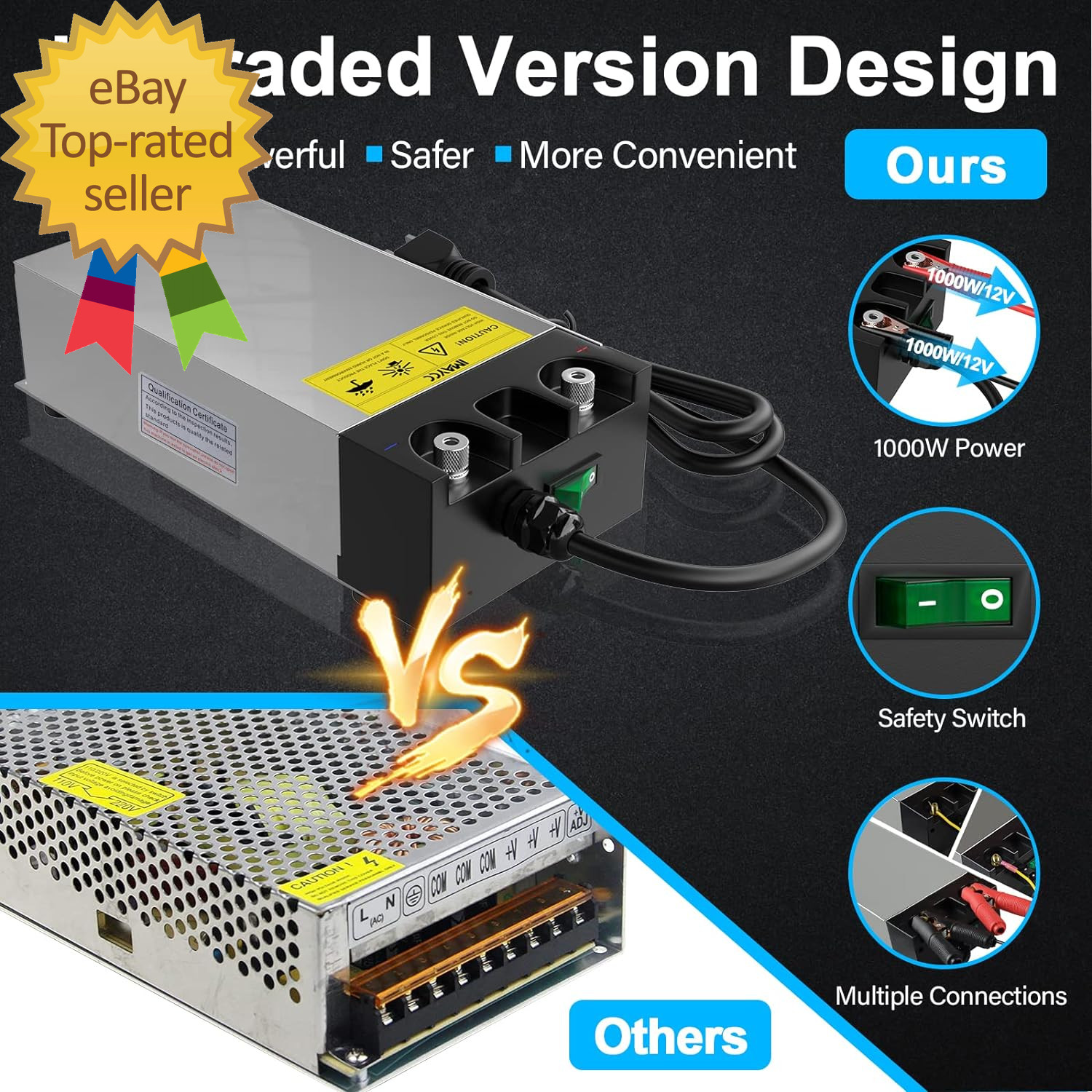 AC to DC Converter SMPS 110V to 12V Converter 12V DC Power Supply
