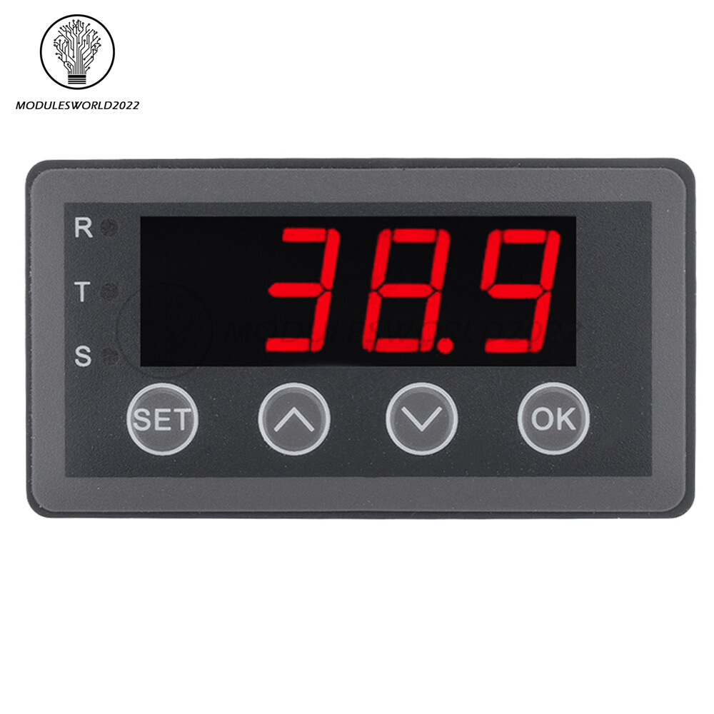 DC 6/8-25V 40/50mA 0.56″ 4-digit Tube Potentiometer Sensor Digital Display Meter