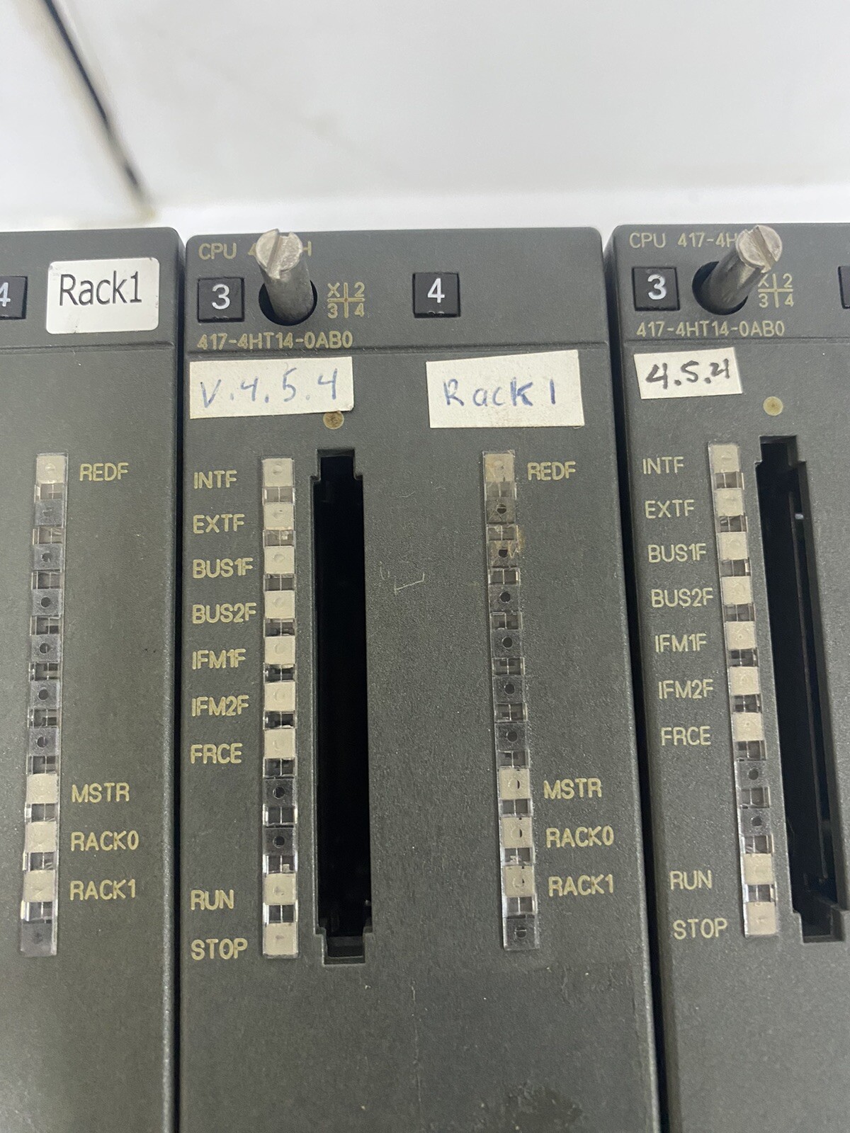 Siemens S7-400 6ES7417-4HT14-0AB0 + 2x 6ES7960-1AA04-0XA0