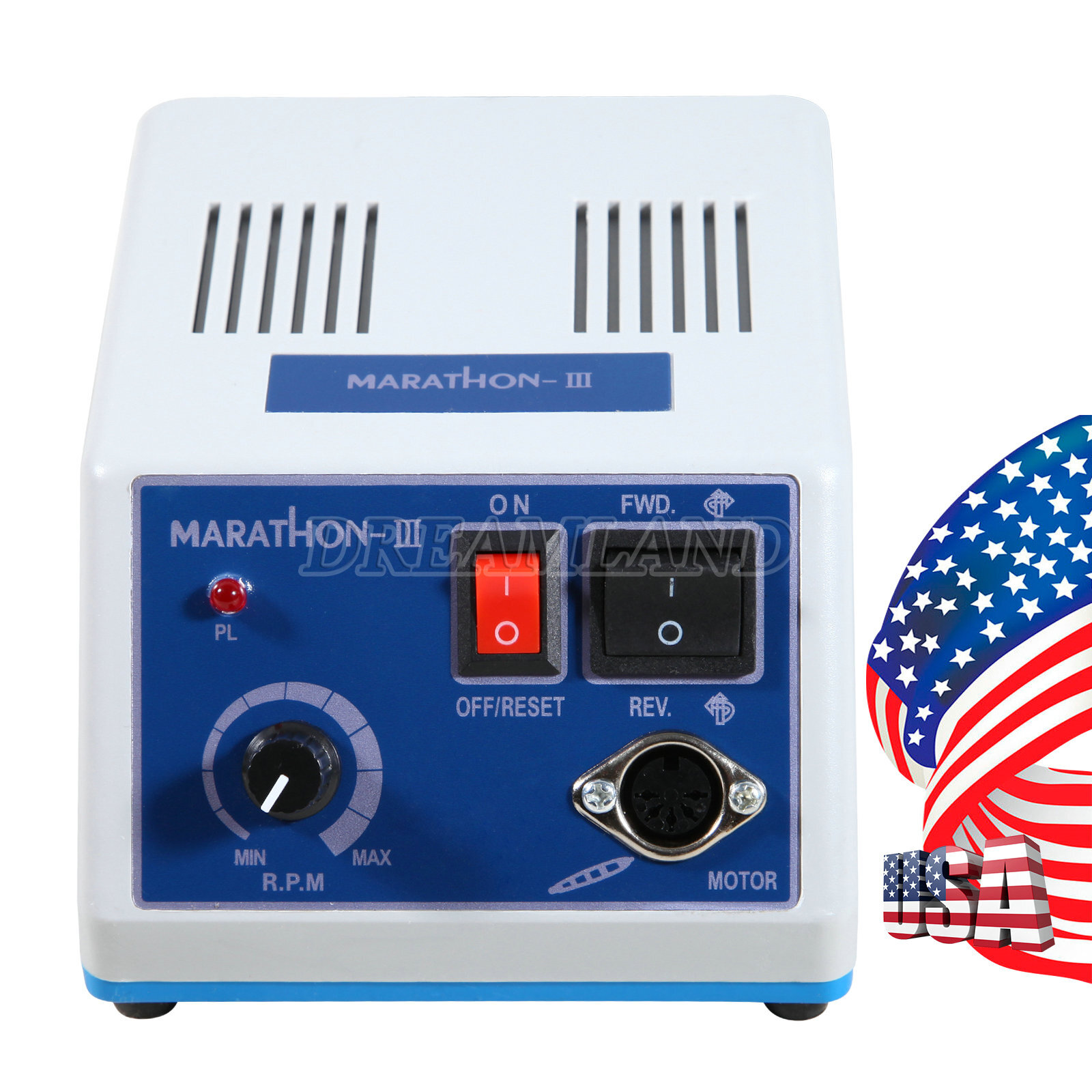 Marathon dental Micromotor pulido 35k RPM Mango agarre de plástico / tipo E