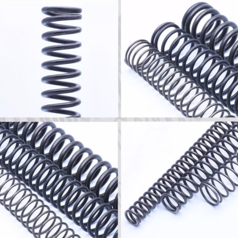 Compression Spring Wire Diameter 1.5-1.8mm Long 110-150mm Black Pressure Spring