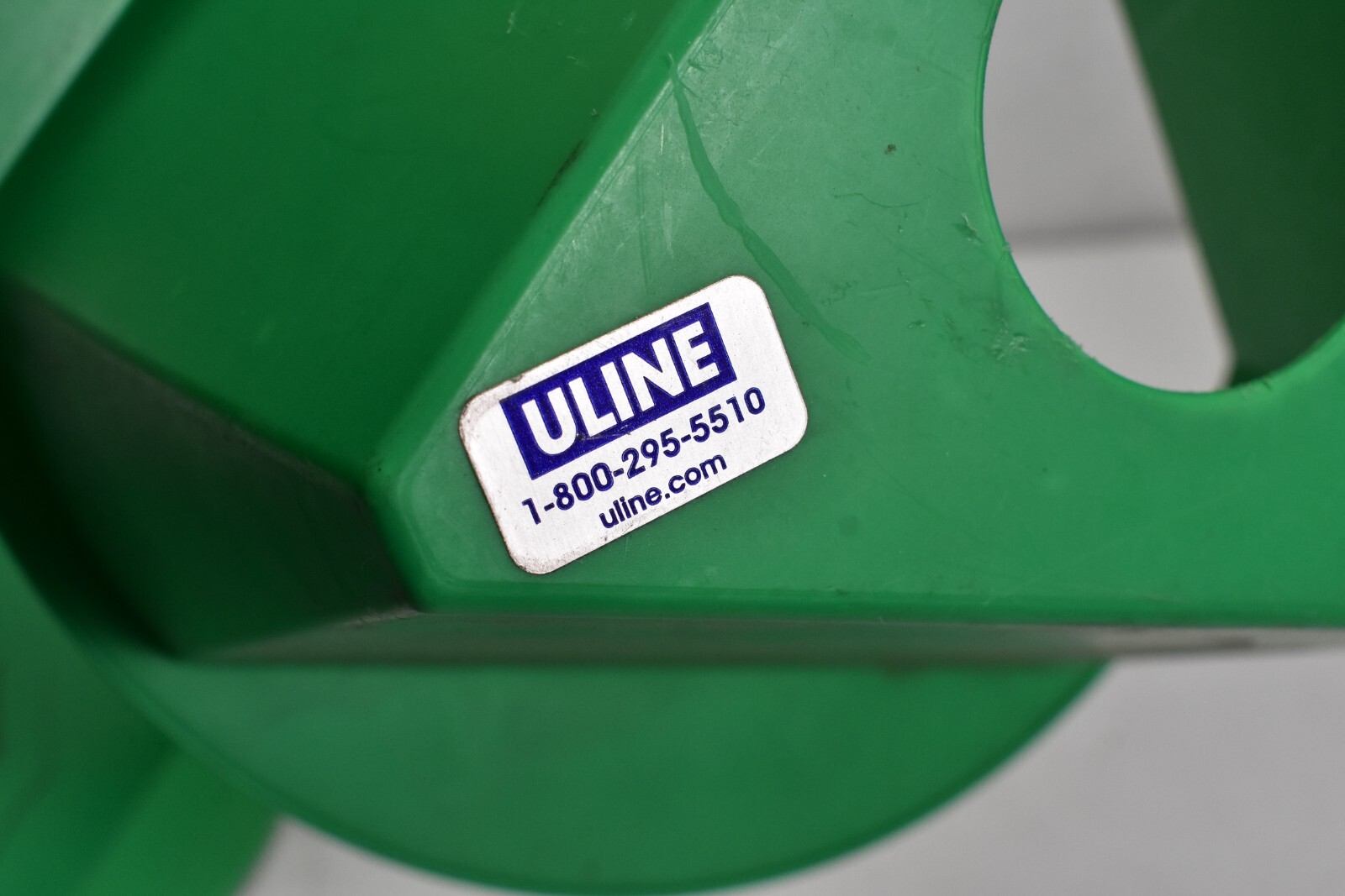 Uline Inventory Control Cone 10″ L x 10″ W x 5″ H Green Non-Reflective Lot of 2