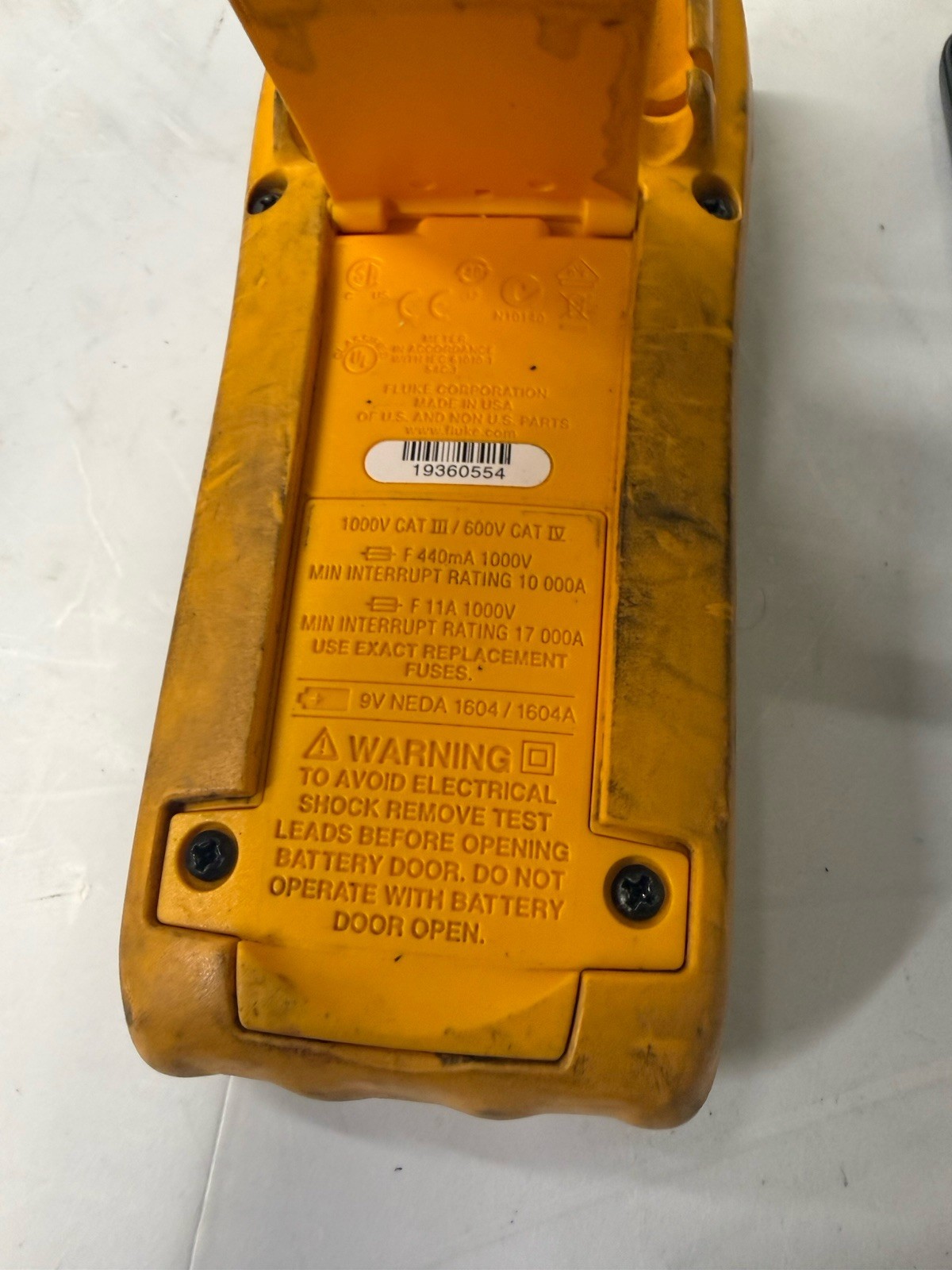 SET OF 3 FOR PARTS! FLUKE 376 FC – 77 IV – 87 – Screen Issues – UNTESTED