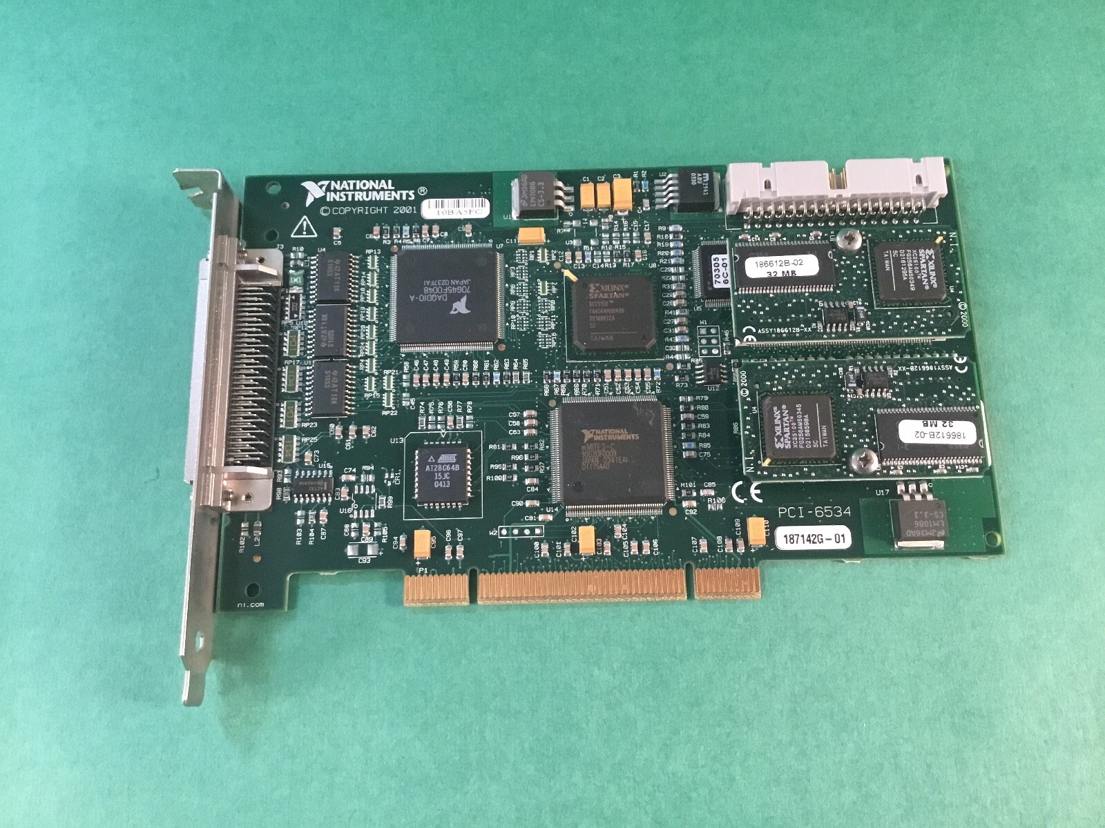 National Instruments PCI-6534 I/O DAQ Data Acquisition Card 187142G-01