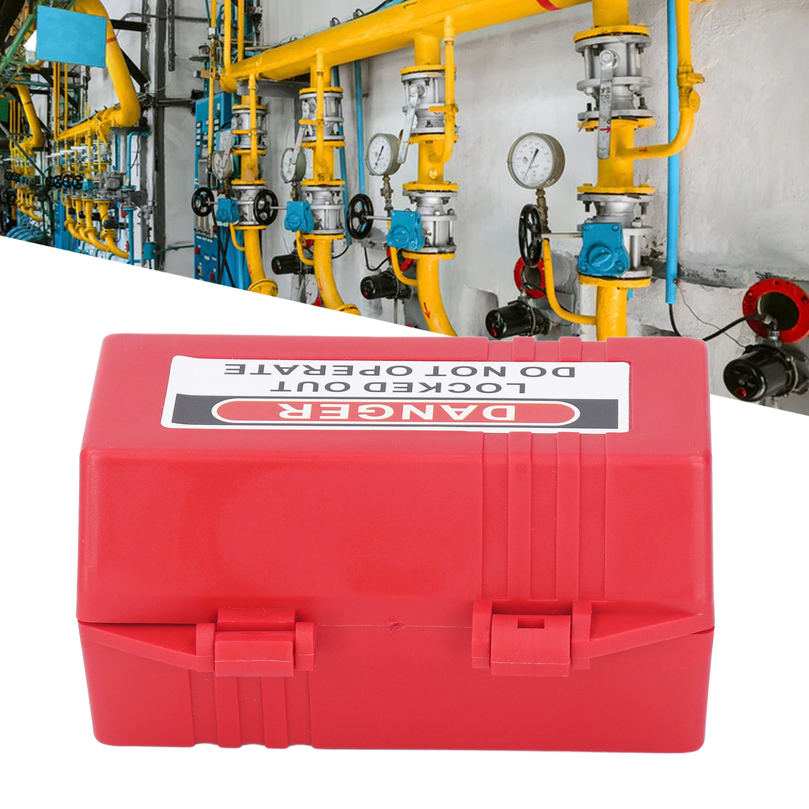 Plug Lock Power Cord Lockout Electrical Device Impact Resistant Isolation Box