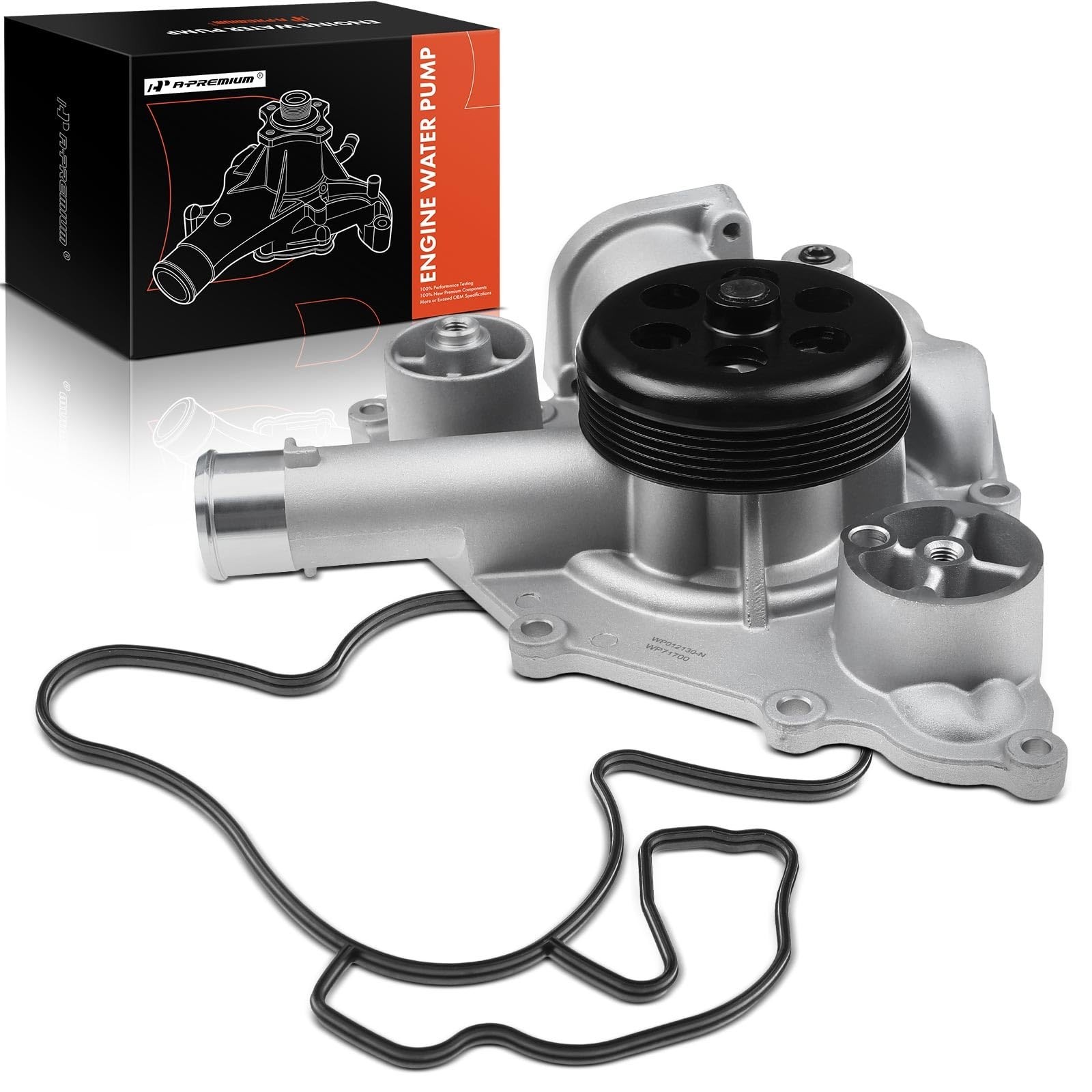 A-Premium Engine Water Pump W/Pulley & Seal [fits OHV, 8Cyl 5.7L 6.1L] Compat…