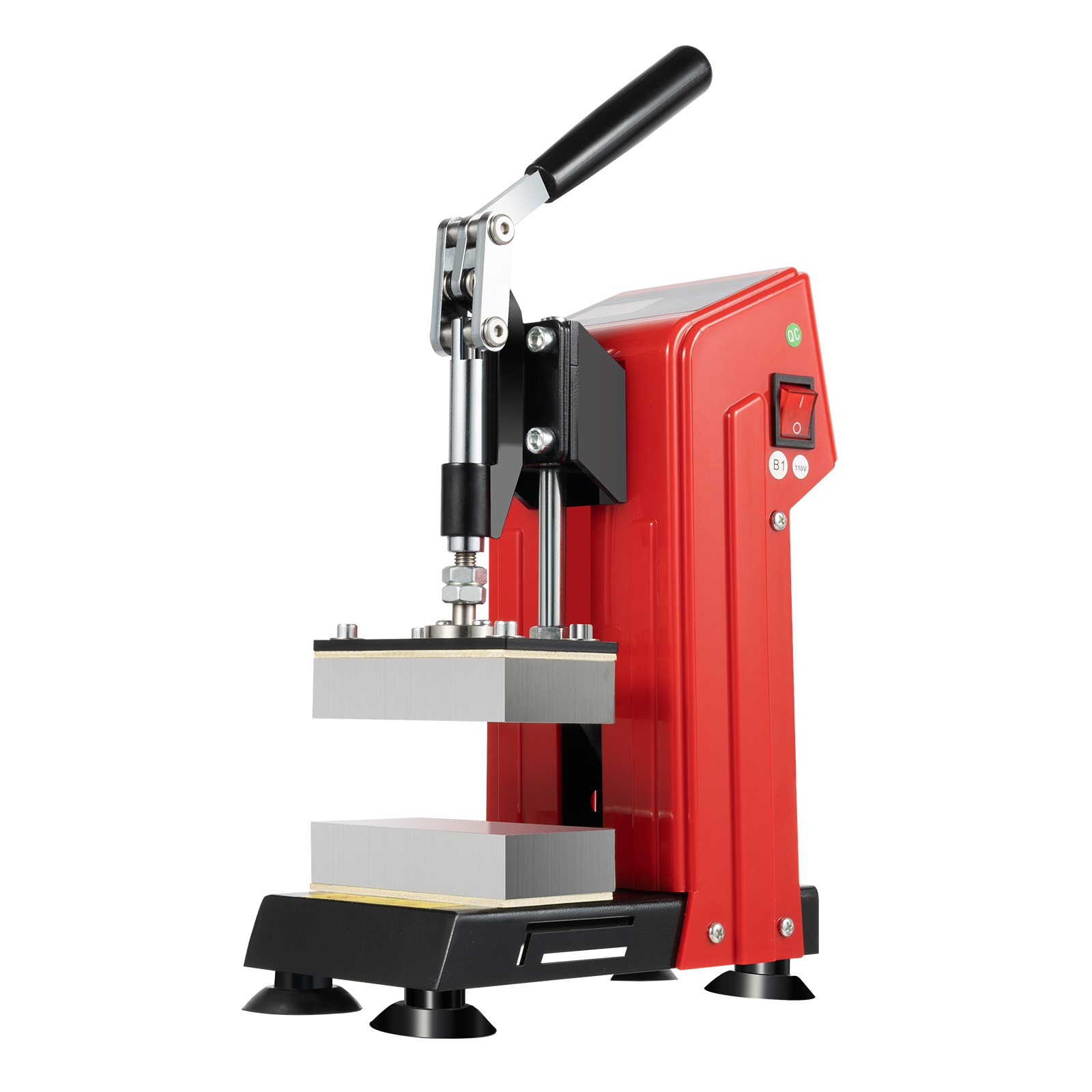 Heat Press Machine 900W Mini Manual Heat Presser Heavy Duty Hot Press Stamping