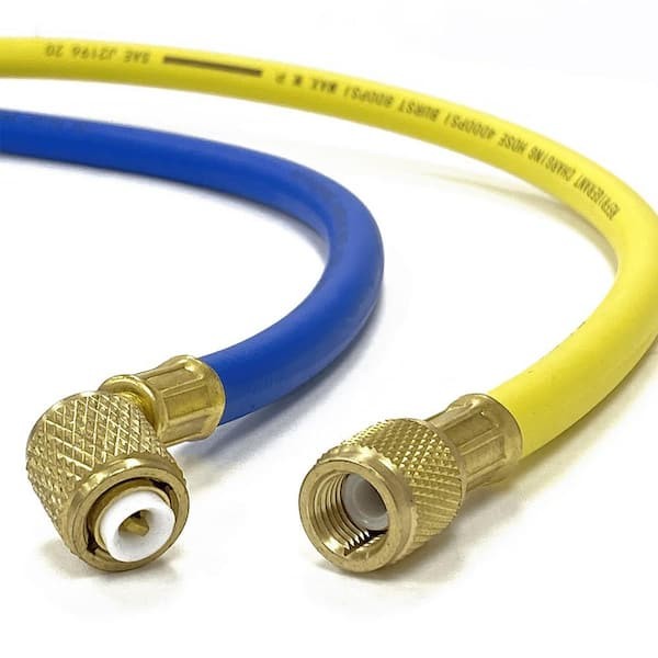 Mini Split R410a Low Side Suction Charging Service Gauge Hose Set. 5/16″ Port