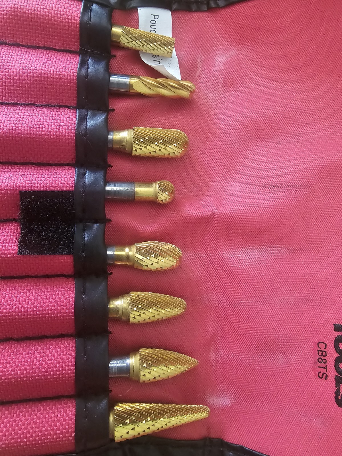Mac Tools CB8TS 8 Piece Titanium Carbide Burr Set Hand tool