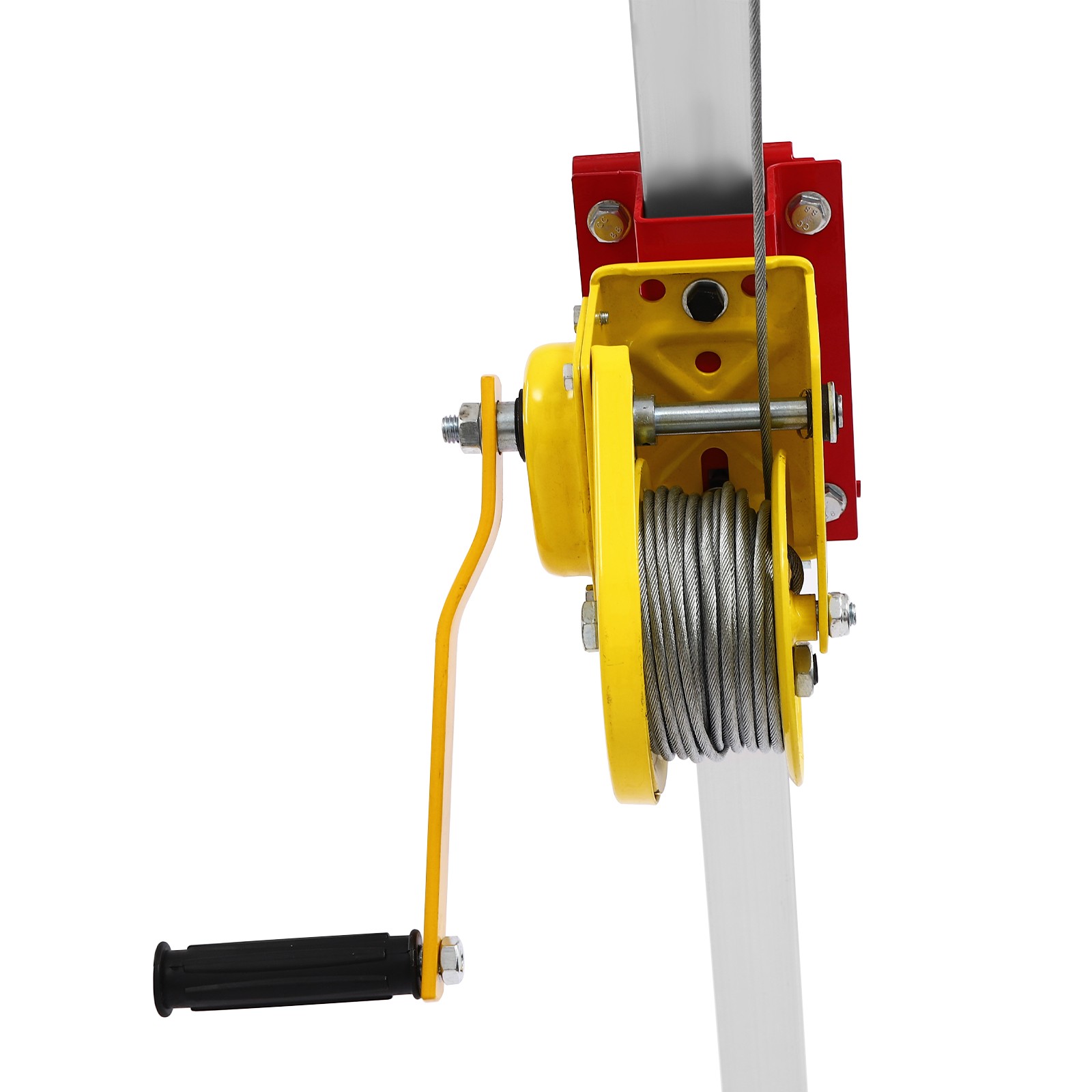 Confined Space Tripod Kit with1200lb Winch 5-6.5ft Adjustable Legs Rescue Tripod