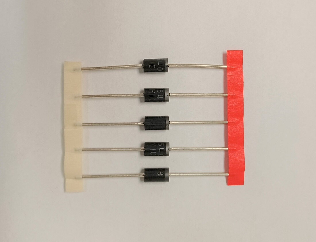 5 pcs 1N5408 Diodes,1000V 3Amp Rectifier, New, USA Free Shipping from California