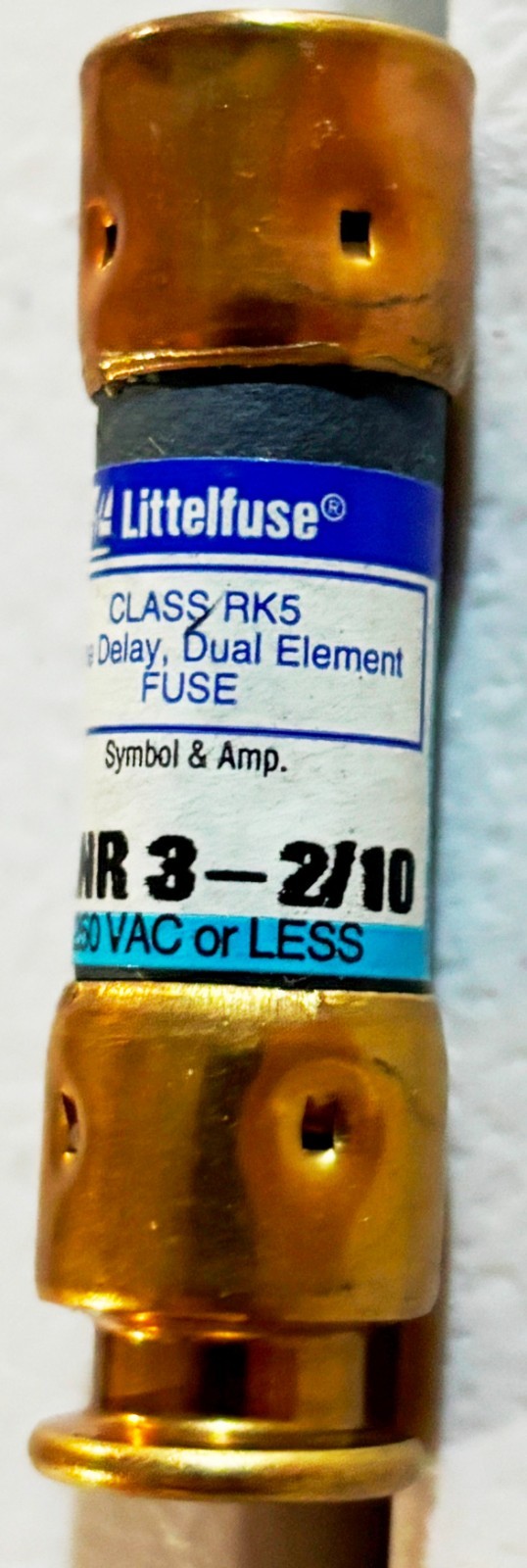 Littelfuse FLNR 3 2/10 Fuse; Time Delay; 3.2A; Lot Of 6, New-No Box