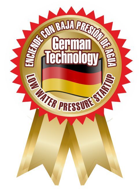 EXCEL 1.6 GPM TANKLESS GAS WATER HEATER (LOW PRESSURE STARTUP) VENTFREE (LPG)