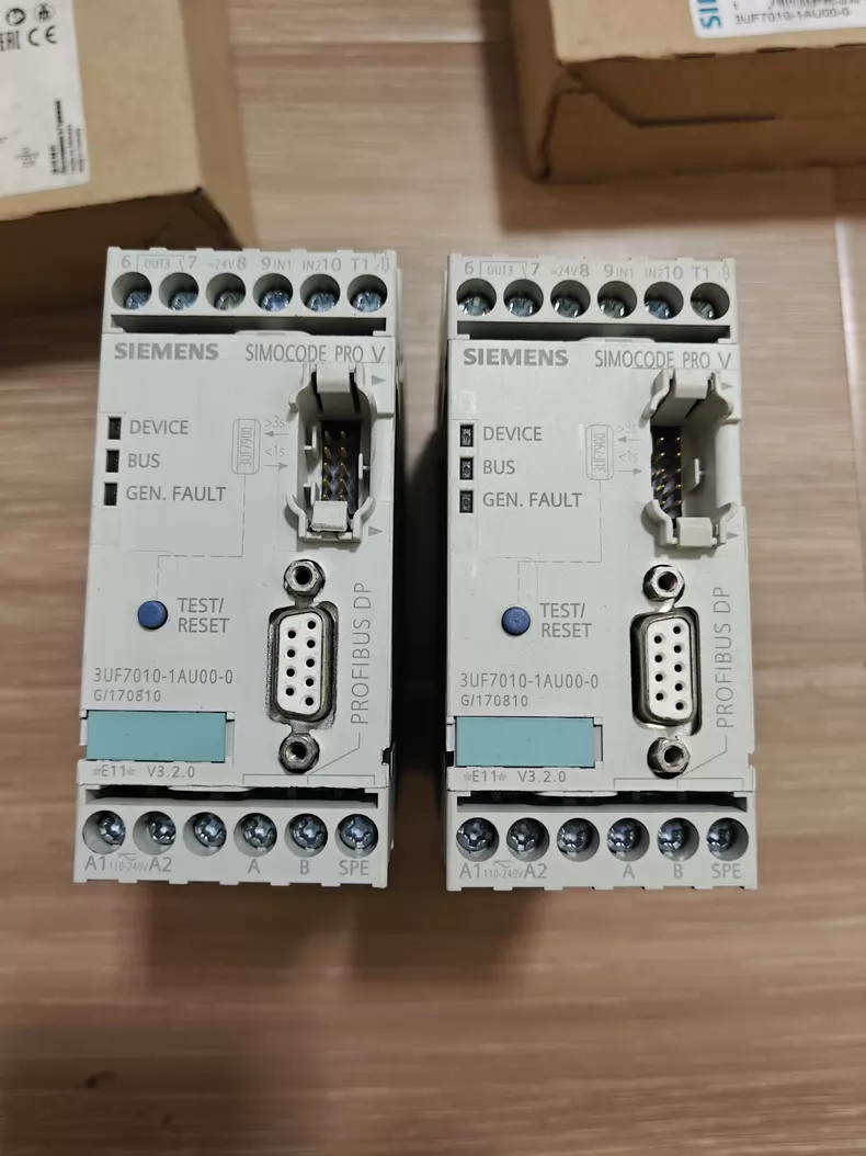 New Siemens 3UF7010-1AU00-0 SIMOCODE Pro V Motor Control Unit Free shipping