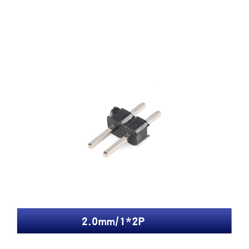 Single Row Male 2-40 Pin Header 2.0mm Breakable Connector Strip Row Straight