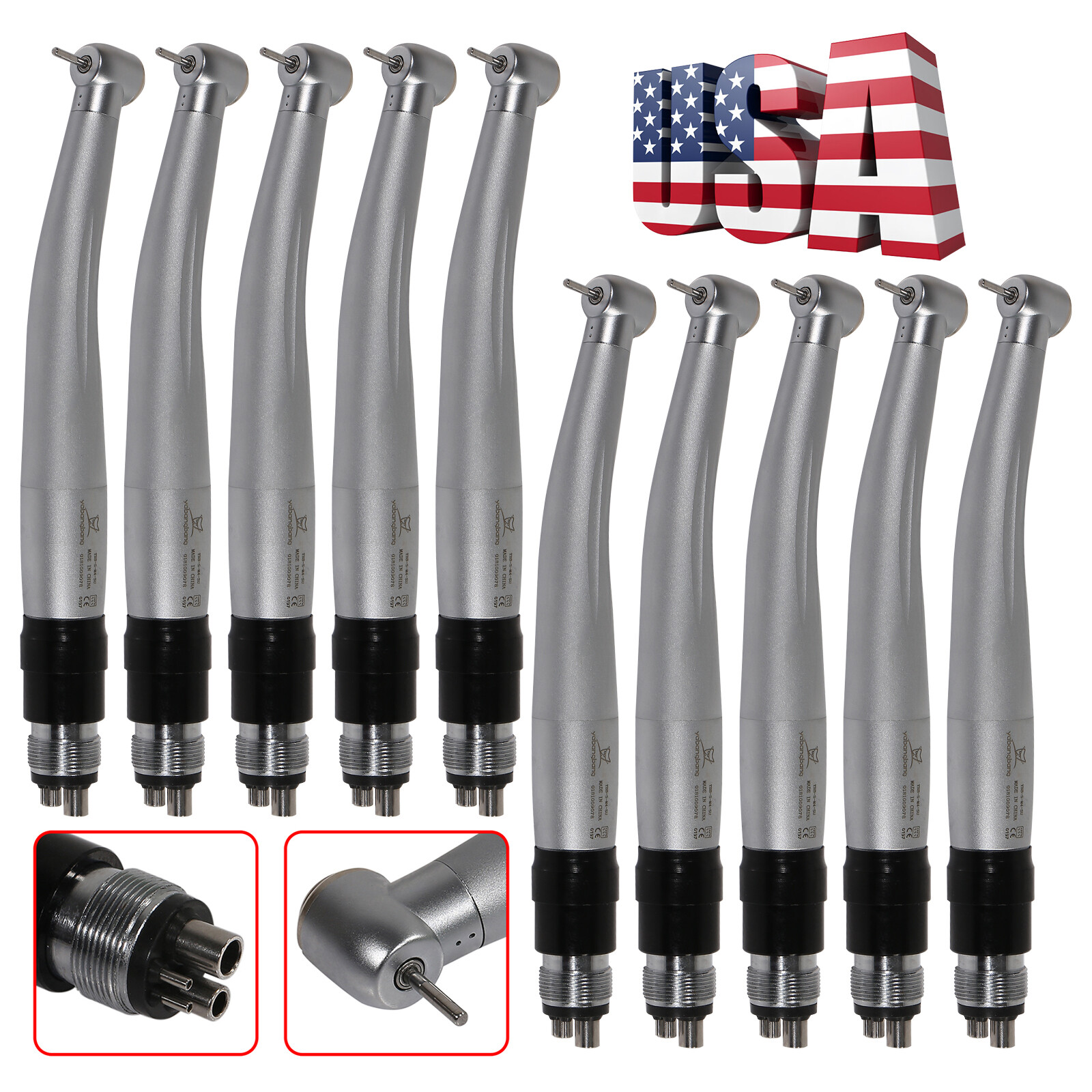 Dental Piezo Ultrasonic Scaler Handpiece fits EMS WOODPECKER Cavitron 135℃ HW-3H