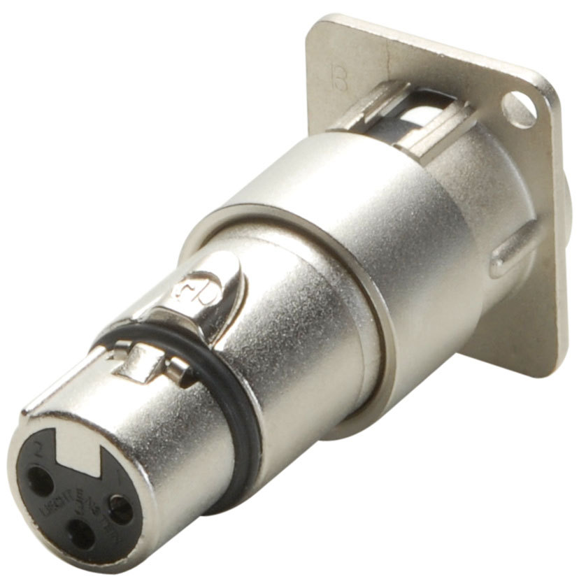 Neutrik NA3MDF XLR «D» Series 3-Pin Male to Female Adapter