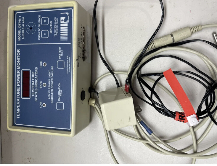 Jewett DTPM1000-1B Cold Storage Temperature Monitor/Alarm Mixed Materials