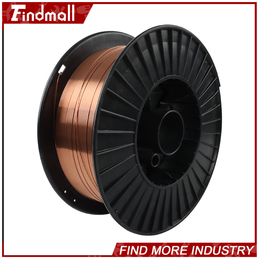 Findmall Mild Steel MIG Welding Wire – 33 Lbs Roll ER70S-6 .035″ (0.9 mm)