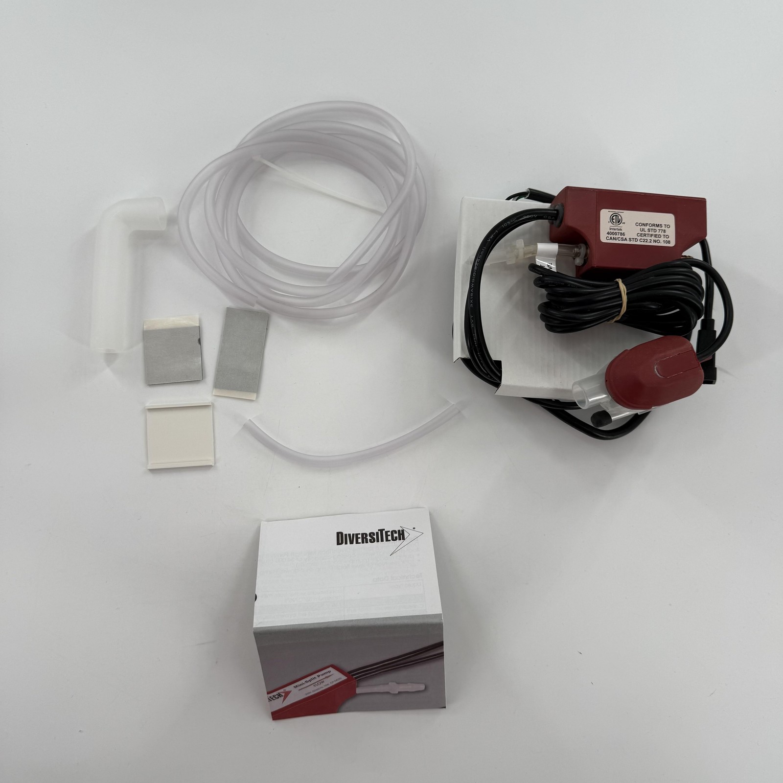 DiversiTech CP-MI1S Mini Split Condensate Pump 115VAC 24ft Lift Red HVAC AC