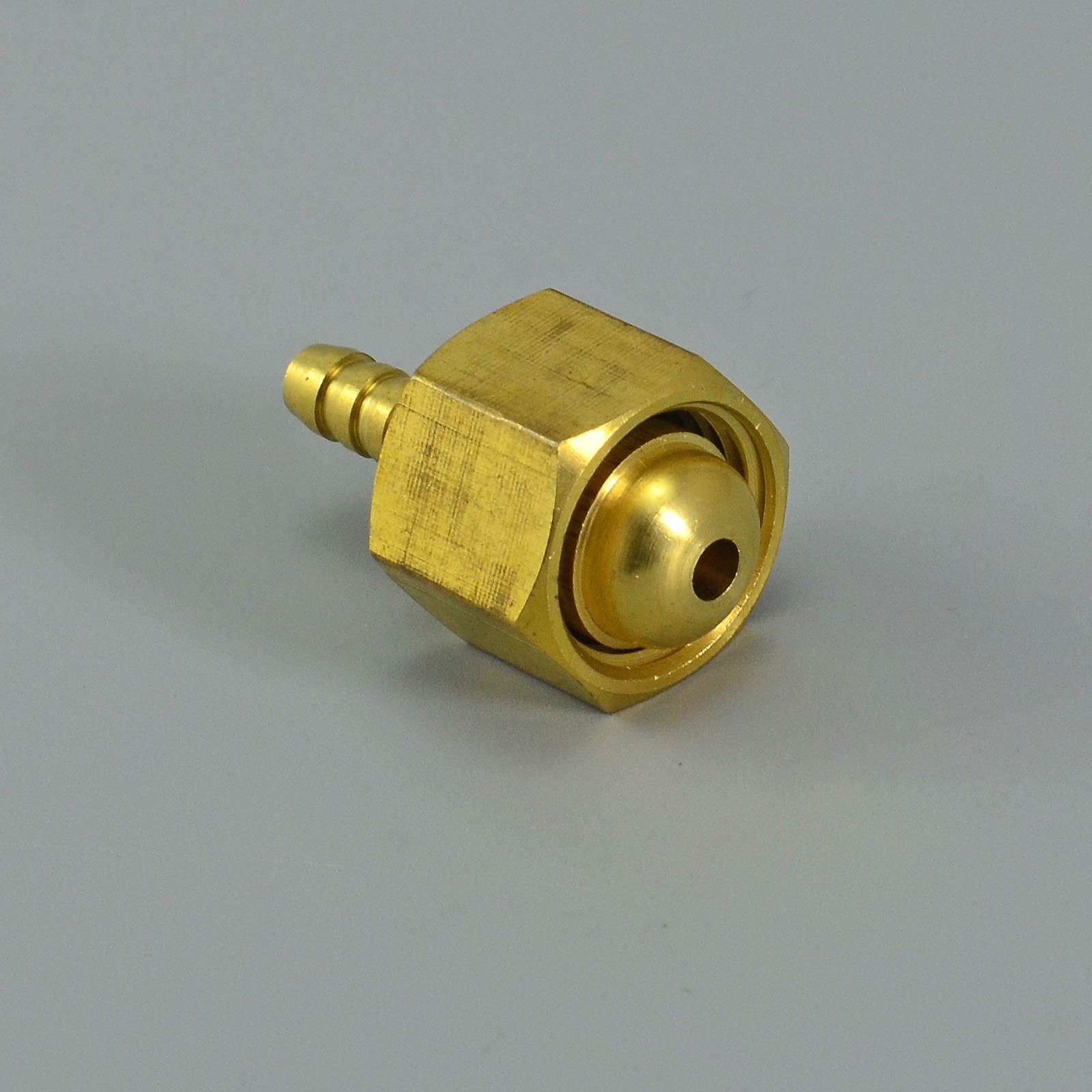 RIVERWELD TIG Welding Torch Fitting Connector Adapter M16x1.5 M16x1.5, Golden