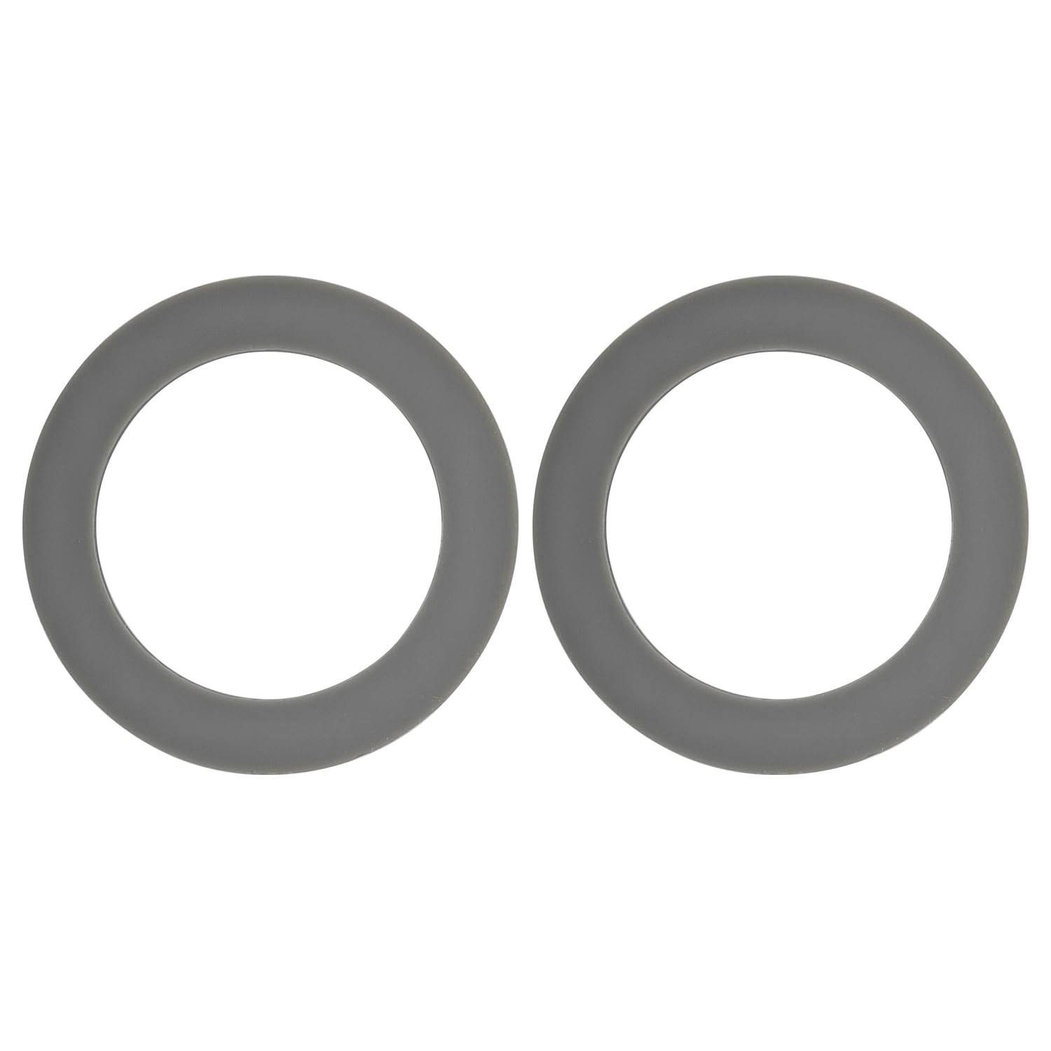 66mm/2.6inch 2/Pack Rubber O-Ring Sealing Gasket for Cuisinart Blenders Grey