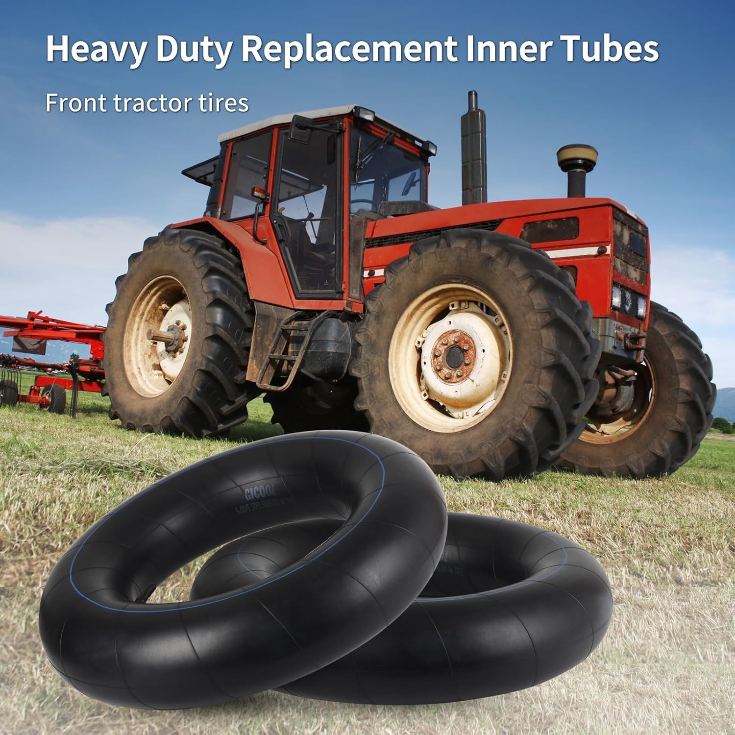 Universal Butyl Inner Tubes for Farm Tractors – 5.00/5.50/5.90/6.00-16 Sizes