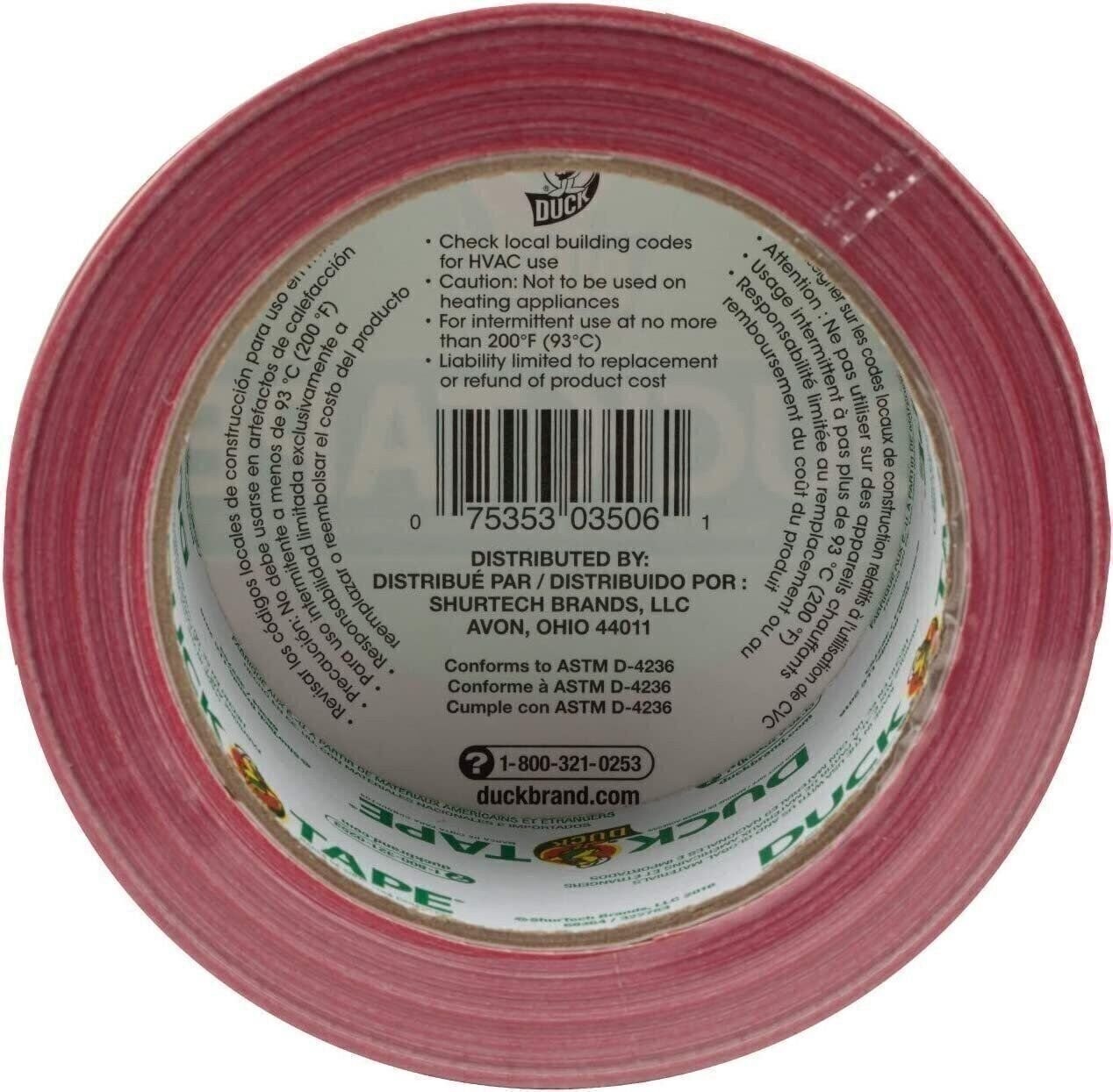 Duck Brand 283264_C Duck Color Duct Tape, 6-Roll, Beige, 6 Rolls