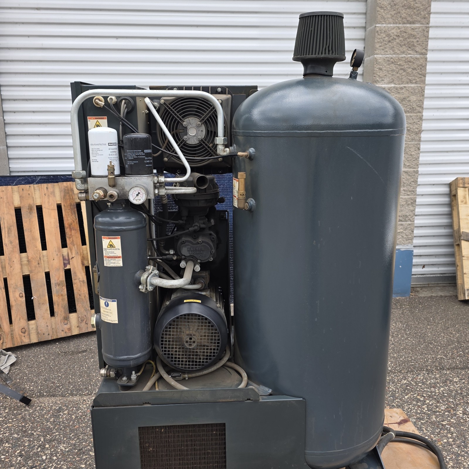 Kaeser Airtower 5C 5HP Rotary Screw Air Compressor 21 CFM 125 PSI 460V