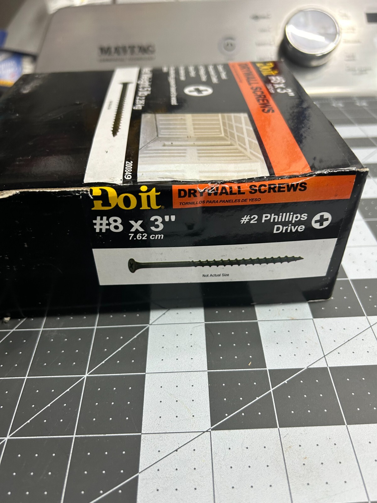 NOS 5-pounds LB Do It Best #8 X 3” CoarseThread Phillips Head Drywall Screws