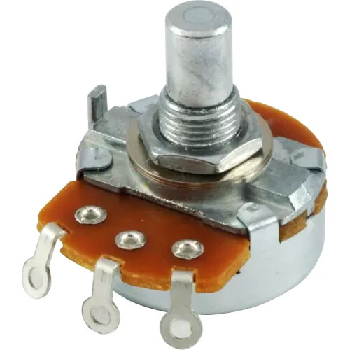 New Alpha 100KΩ Dual Linear Potentiometer P/N R-VA100K Solid Shaft