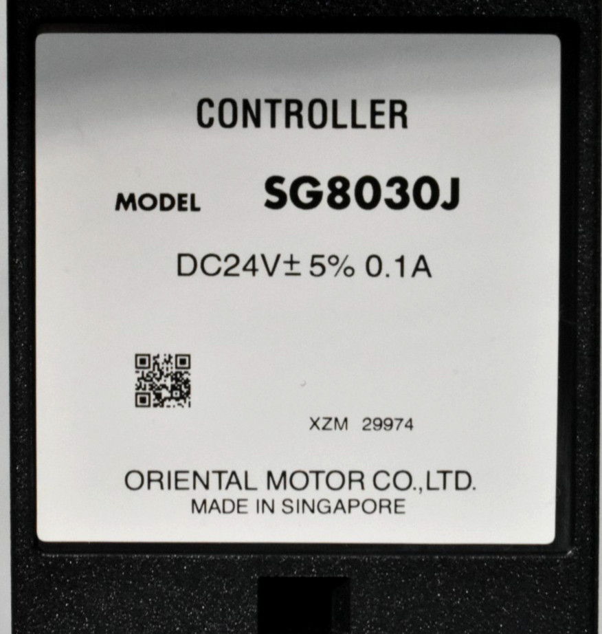 Oriental Motor Vexta SG8030J Stepper Motor Controller