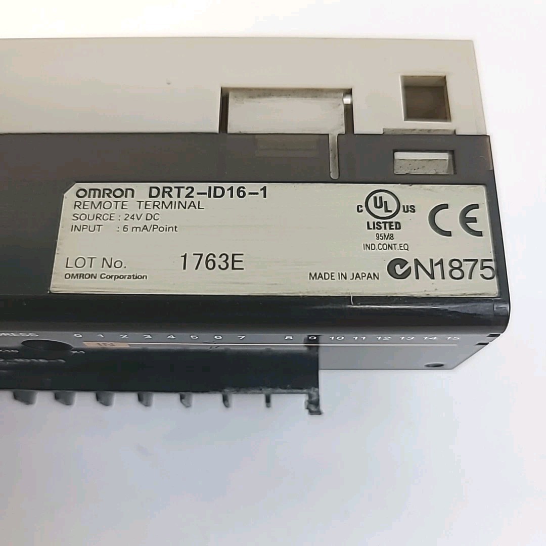 OMRON DRT2-ID16-1 Remote I/O Terminal Input Module PLC Unit 24V-DC