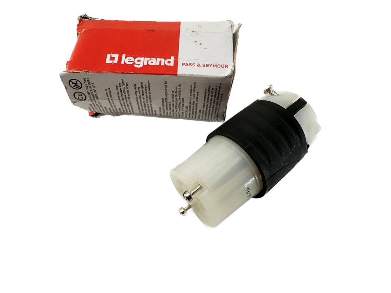 Pass & Seymour Turnlok Connector 30A, 125/250V 3P 4W L1430-C NEW FREE FAST SHIP