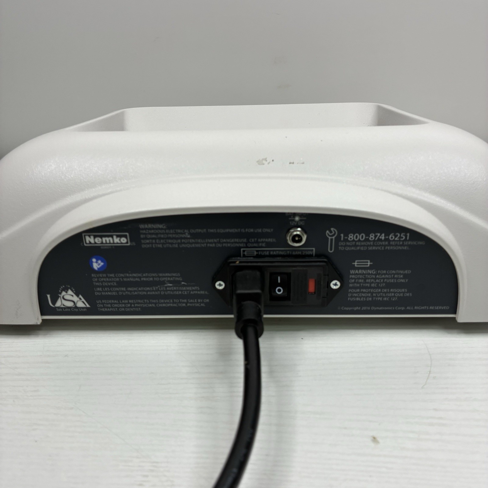 Dynatronics D825T 3 Channel Combination unit with Stimulation and Ultrasound
